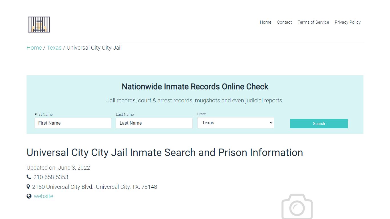 Universal City City Jail Inmate Search ... - Shoshone County